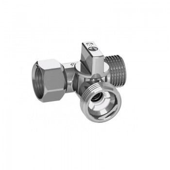 Veļas mašīnas ventīlis 1/2"-3/4"-1/2"