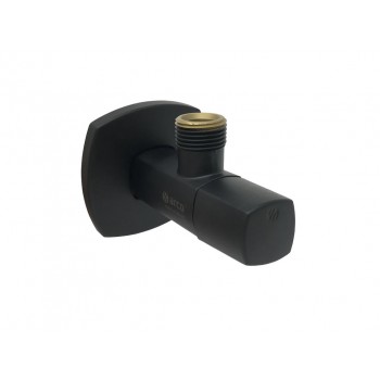 Dekoratīvais ventīlis ARCO BLACK LIPSTICK 1/2”-3/8”