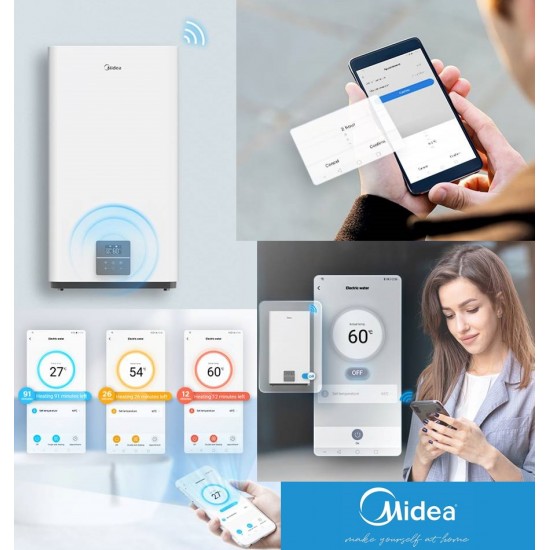 Ūdens sildītājs Midea Salute Flex 80L WiFi