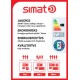 Ūdens sildītājs SIMAT 50 L, vertikāls