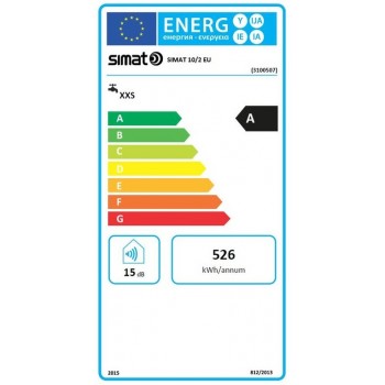 Ūdens sildītājs SIMAT 10 L, zem izlietnes