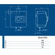 Ūdens sildītājs SIMAT 10 L, virs izlietnes