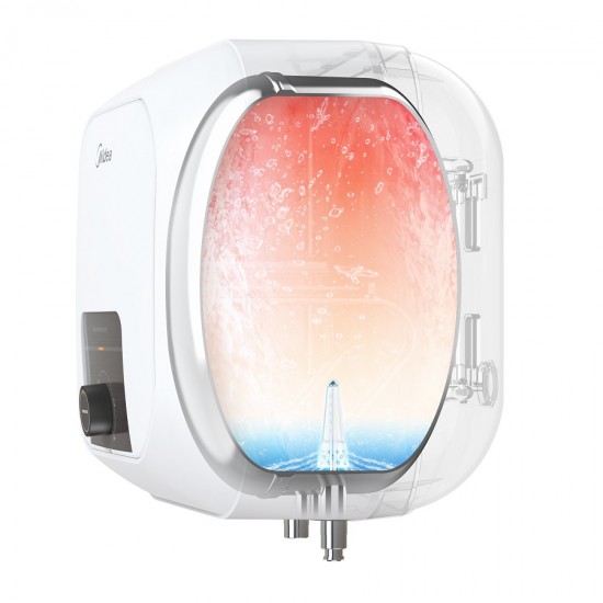 Ūdens sildītājs Midea Lume Xpress 30L zem izlietnes