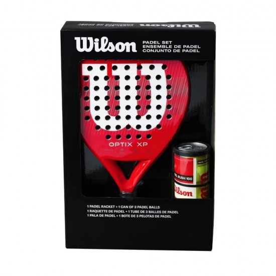 OPTIX XP PADEL KIT BOX RED
