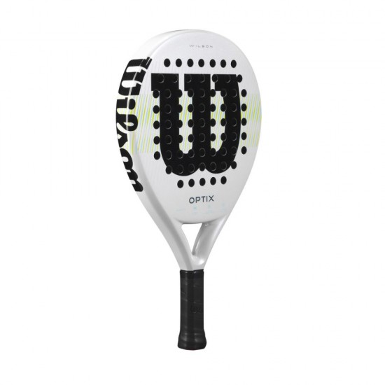 WILSON OPTIX V1 WHITE PADEL RAKETE
