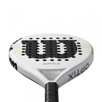WILSON OPTIX V1 WHITE PADEL RAKETE
