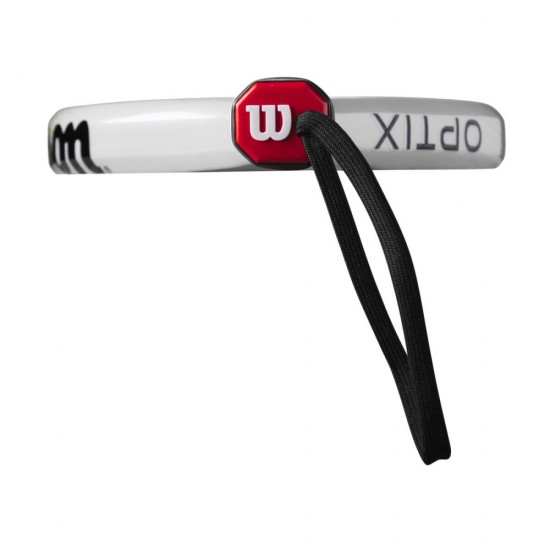 WILSON OPTIX V1 WHITE PADEL RAKETE