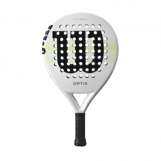 WILSON OPTIX V1 WHITE PADEL RAKETE
