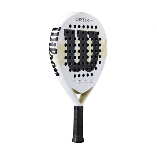 WILSON OPTIX V2 LITE PADEL RAKETE / White