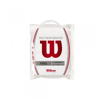 WILSON PRO OVERGRIP PERFORATED 12gb, balts