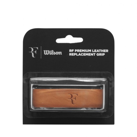 WILSON RF PREMIUM LEATHER REPLACEMENT GRIP Brown