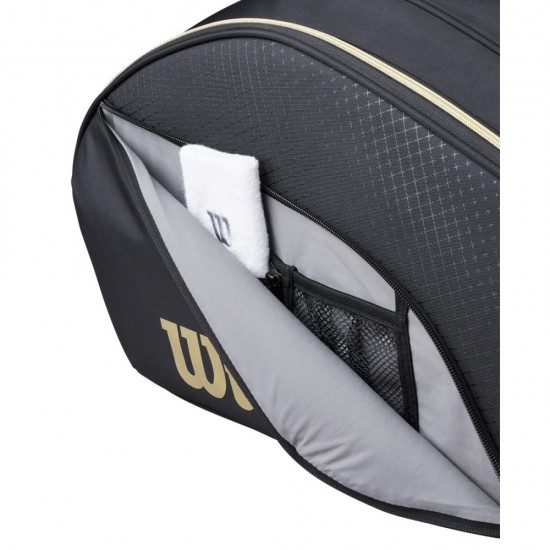 WILSON DEFY V1 PADEL SOMA BLACK GOLD 2026