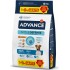 ADVANCE DOG MINI ADULT 7+1 KG - MAZO ŠĶIRŅU PIEAUGUŠIEM SUŅIEM (VISTA UN RĪSI)