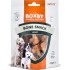 BOXBY BONE SNACK 100g - papildbarība pieaugušiem suņiem, kauliņi ar vistu gaļas hantelēm katrā pusē.