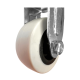 TPR atbalsta ritenis / fiksēts 50*22mm; 30Kg