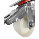 Neilona atbalsta ritenis ar bremzi / grozāms 80mm AR/W BR NEIL/NYL 80Kg