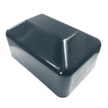Cepurīte taisnstūrprofila stabam RAL7016 pelēks 40*60mm; 1gb