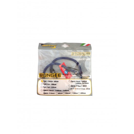 1 gab. Elastīgā siksna “BUNGEE” 60 cm