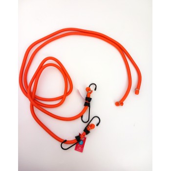 2 gab. elastīgo siksnu komplekts “Bungee” 150 cm