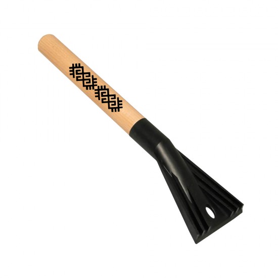 Ledus skrāpis no dabīgā koka 33cm