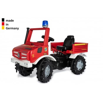RollyKid Mercedes Unimog Fire ugunsdzēsēju mašīna