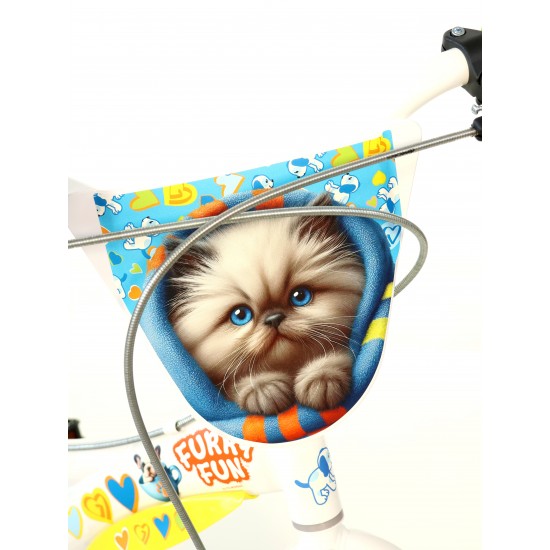 Bērnu velosipēds 14'' ”Furry Fun”