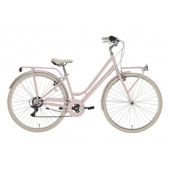 "SHARIN" Retro 28” Sieviešu Pilsētas Velosipēds, rozā