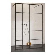 Dušas siena Black 120, MODO 1