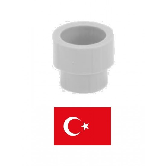Uzmava-pāreja I-I 25x20mm (pelēka) 912, 25x20mm