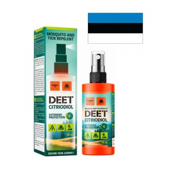 DEET15+Citriodiol Pretodu līdzeklis 50ml, DEET15