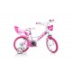 Bērnu velosipēds 14'' ''LITTLE HEART''