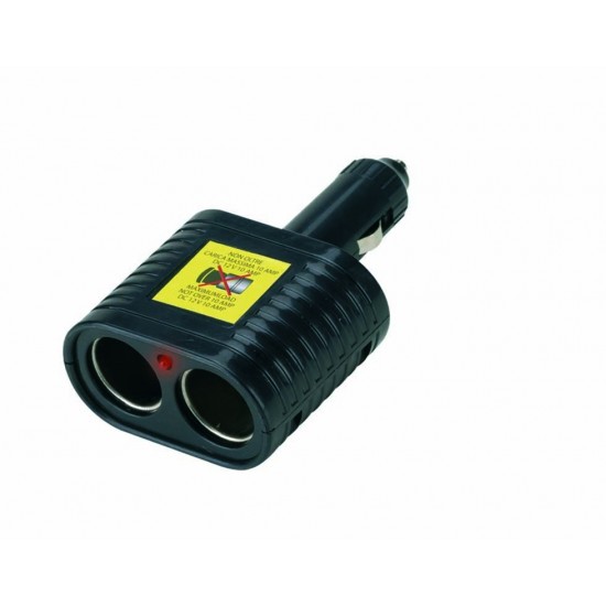 Dubultā auto piepīpētāju ligzda 12V/24V 