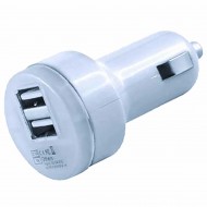 USB dubultais lādētājs, 12/24V 1+2.1A "X-ALL"