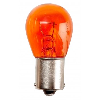 Auto spuldzes 12V 21W BA15S, oranža, 10gab