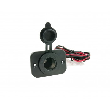 12/24V ūdensizturīgs vienas kontaktligzdas spraudnis NEW SOCKET