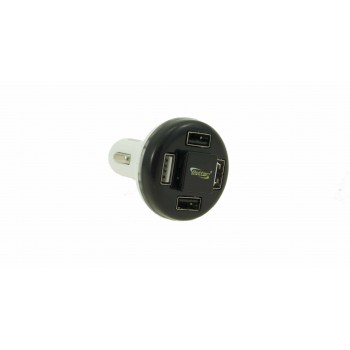 Auto lādētājs ar 4 USB portiem