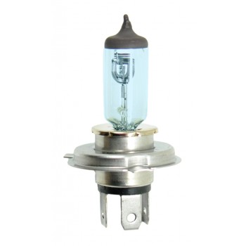 Halogēna lieljaudas spuldze H4 12V 60/55W P43T SUPERWHITE