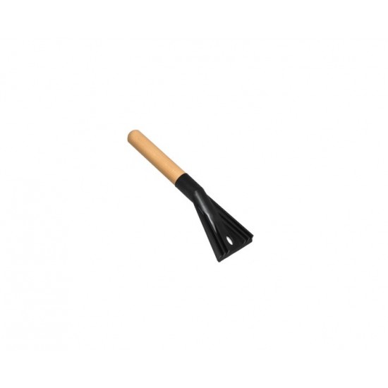 Ledus skrāpis ar koka kātu, 33cm