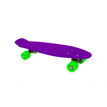 Bērnu skrituļdēlis BIMBO BIKE, violets/ zaļš