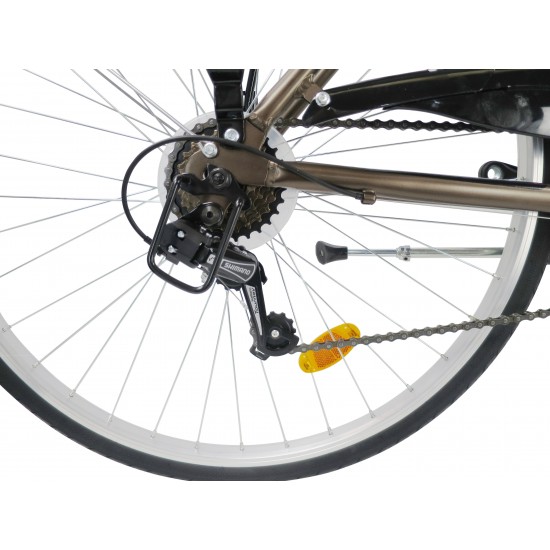 Vīriešu velosipēds 28'' ''VENEZIA'', melns