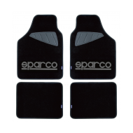 Sparco Auto paklāji, melni/pelēki