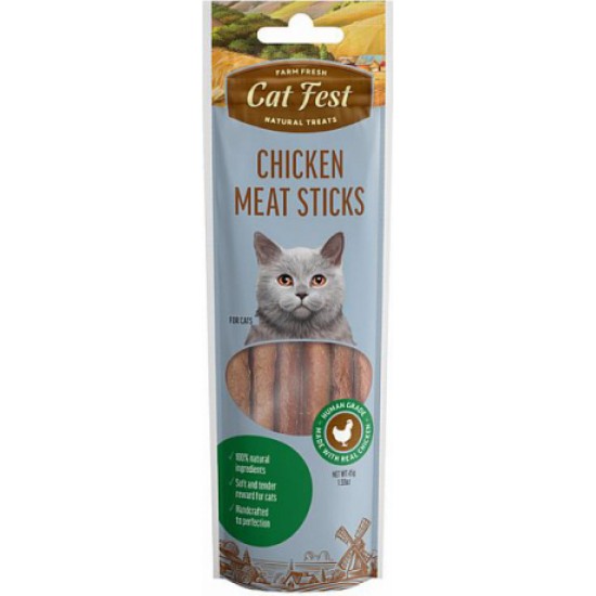 CatFest Vistas gaļas desiņas45g - Papildbarība kaķiem
