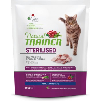 NT CAT STERILISED TURKEY 300 G - Pilnvertīga barība ar tītaru pieaugušiem sterilizētiem kakiem