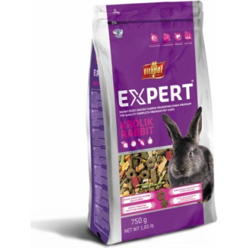 Vitapol EXPERT pilnvertīga barība trusiem 750 g.