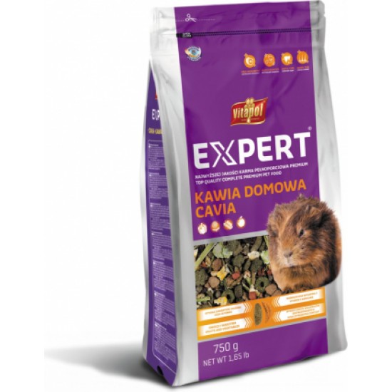 Vitapol EXPERT pilnvertīga barība jūrascūciņām 750 g