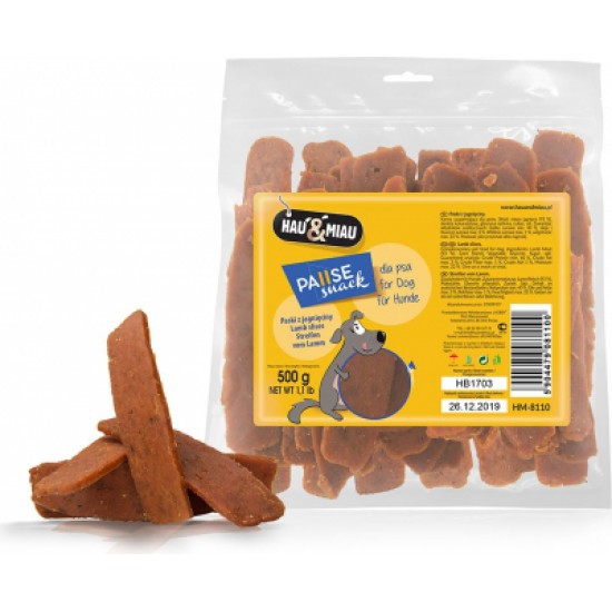 HAU&MIAU lamb slices 500g - Jēra stremelītes