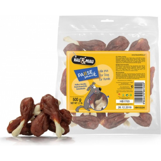 HAU&MIAU duck drumsticks 500g - Garduma kauls ar pīli