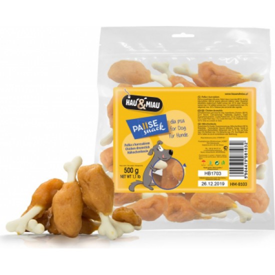HAU&MIAU chicken drumsticks 500g - Garduma kauls ar vistu