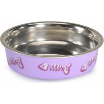 Bļoda BELLA nerūsējošā tērauda ar gumiju 21cm/1400ml