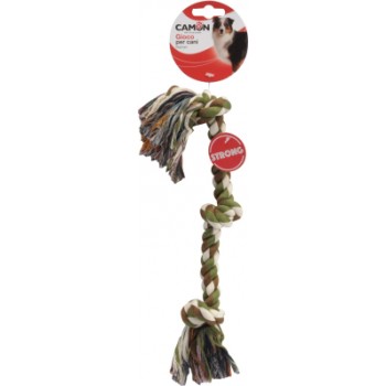 Camon Rotaļlieta suņiem - Kokvilna virve 3 mezgli 32cm/ 200gr